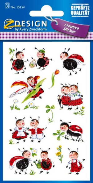 Naklejki Z-Design Creative Biedronki 55154 Avery