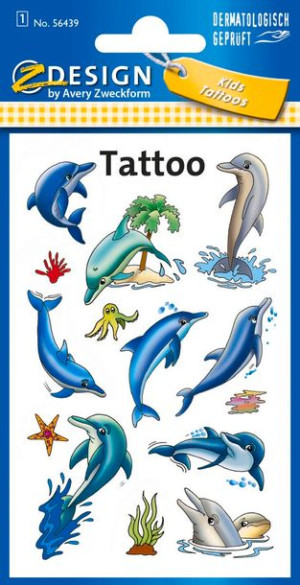 Naklejki Z-Design tatuaże - delfiny 56439 Avery