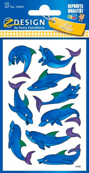 Naklejki Z-Design Kids delfiny 53444 Avery