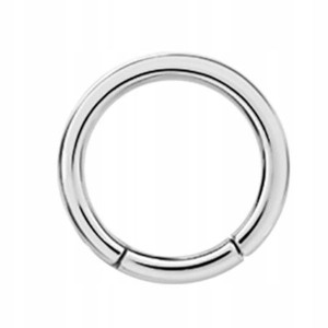 SS316L hinged segment ring kółko clicker 2,5x14