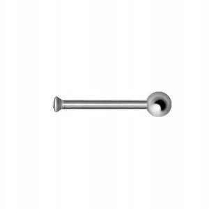 SS316L sztanga 0,8x8 kulka 2,5mm kryształek 1,7mm