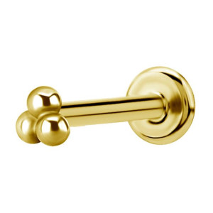SS316L BG labret 1,2x8 odkręcana ozdoba m30 3mm