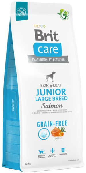 Brit Care GF Junior Large Breed Salmon 12kg