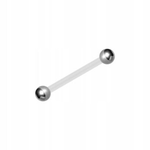 BIOPLAST sztanga 1,2x12 kulki tytan 3mm