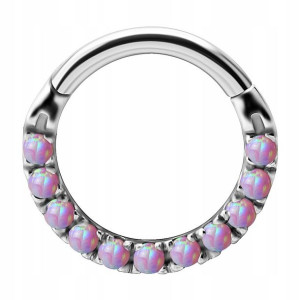 CoCr NF hinged segment ring 1,2x7 przód opal PI