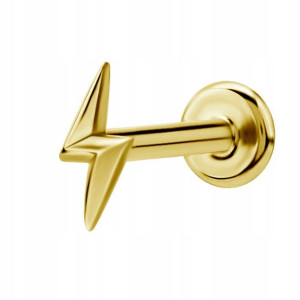 SS316L BG labret 1,2x6 odkręcana ozdoba poirun