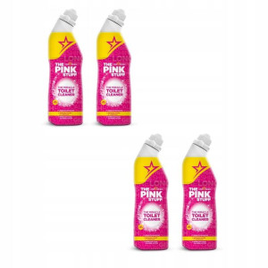 4x Żel toalet wc PINK STUFF Toilet Cleaner 750 ml