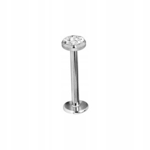TYTAN labret 1,2x8 odkręcany dysk 4mm CZ