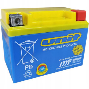 Akumulator Żelowy Unit Ytx4l-bs Skutera Romet Zipp