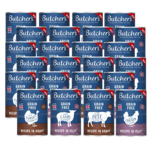 BUTCHER'S Original Recipe 24x400g (pies) Mix smaków