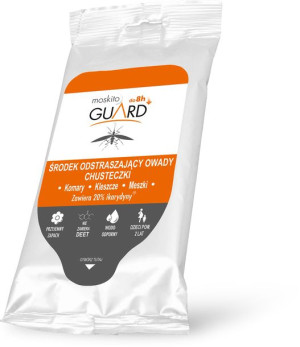 Chusteczki Moskito Guard z balsamem 15 szt.