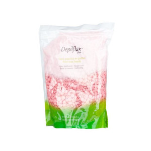 Depilflax 100 Elastyczny Wosk Do Depilacji  Perłowy Rosa Różane 1000 G