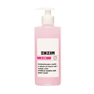 Enzim E 120 antybakteryjne mydło w płynie Sterile Hands And Body 0,5L