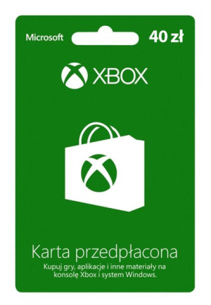 Karta przedpłacona Xbox Live 40 zł