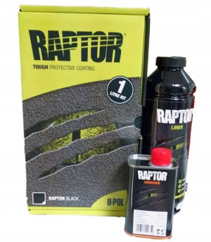 Raptor U-pol Ochrona Karoserii Czarny
