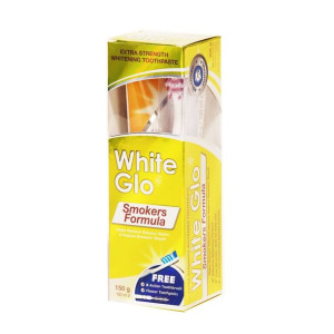 White Glo wybielająca pasta do zębów dla palaczy 100ml + szczoteczka
