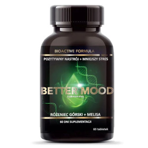 Intenson Better Mood pozytywny nastrój i mniejszy stres suplement 60 tabl