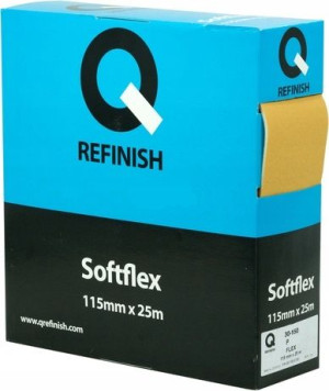 Papier na gąbce Q Refinish 115mmx25m P500