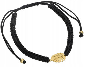 Bransoletka sznurkowa MONSTER MONSTERA STAL 316L