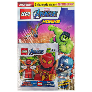 Lego Marvel Avengers 1/2023 Komiks + Iron Spider
