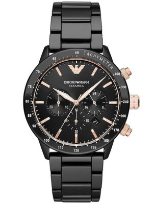 Zegarek Męski Emporio Armani Ar70002 - Mario - Ceramika (zi022a)