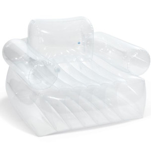 Fotel dmuchany sofa transparent 109z107x79 cm INTEX 66502