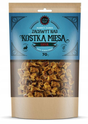 Zachwyt Nad Kostką Mięsa Królik 70g