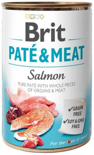 Brit Pate&Meat Salmon 400 g