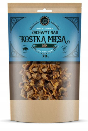 Zachwyt Nad Kostką Mięsa Z Dzika 70g