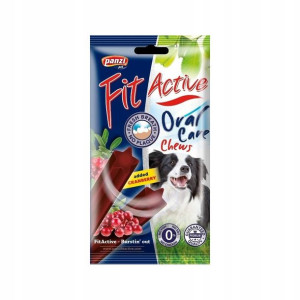 Fit Active ORAL Care 70 g - gryzaki z żurawiną