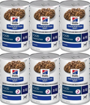 Hills Vet Diet Z/d Food Sensitivities 6 X 370 G