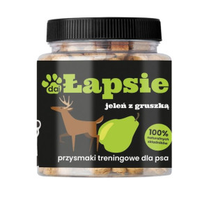 Happy Snacky Łapsie Jeleń Z Gruszką 300g