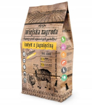 Wiejska Zagroda Indyk z Jagnięciną 2 kg