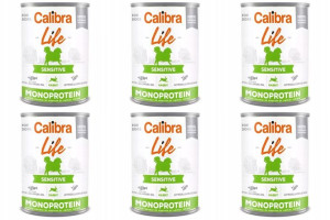 Calibra Life Monoprotein Rabbit Puszka 6 x 400 g
