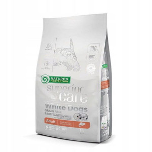 Nature Protect White Dogs Salmon Adult Small 10 kg