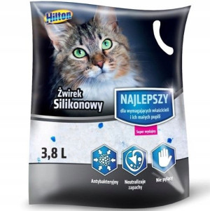 Hilton Żwirek Silikonowy dla kota 3,8 l