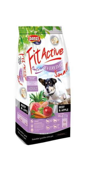 Fit Active Everyday Beef-z wołowiną, Małe Rasy 4kg