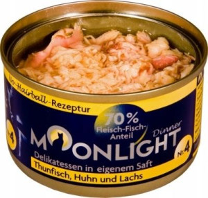 Moonlight Dinner nr 4 Tuńczyk kurczak łosoś 80 g