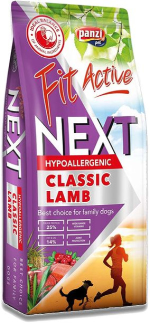 Fit Active Next-Lamb Fish, Hipoalergiczna 15kg