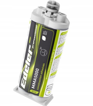 Klej Dwuskładnikowy Montażowy Biały Edeler Mma50ml