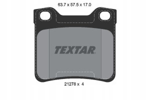 TEXTAR 2127803 Zestaw klocków hamulcowych, hamulce
