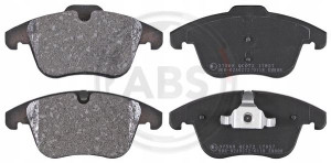 A.B.S. 37568 Zestaw klocków hamulcowych, hamulce t