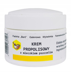 BARĆ Krem Propolisowy z Mleczkiem Pszczelim 50 ml