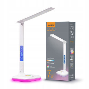 VIDEX Lampka Biurkowa Szkolna Nocna LED RGB 300lm