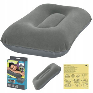 Poduszka dmuchana welurowa BESTWAY 42cm PODRÓŻNA