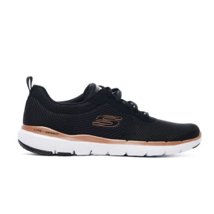 Buty czarne Skechers FLEX APPEAL 3.0-FIRS 13070-BKRG 37