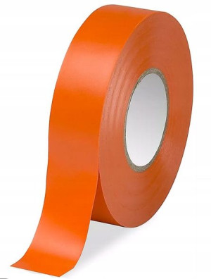 Taśma Izolacyjna Pomarańczowa Premium 19mm/20m