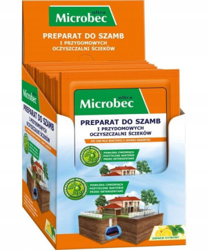 Microbec Ultra Preparat do Szamb Saszetki 18szt