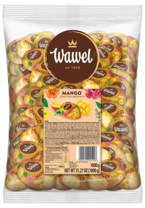 Wawel Czekoladki Nadziewane Mango 1kg