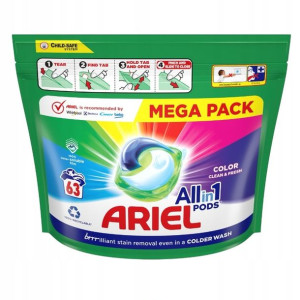Ariel Kapsułki do Prania Color 63 szt